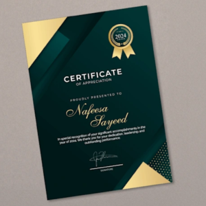 Custom Certificates