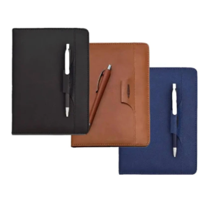 Diary With Pen Holder