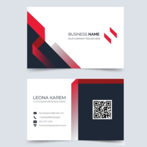 QR Code Visiting Cards