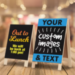 Tabletop Signs