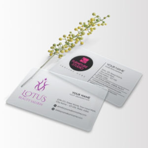 Transparent Business Cards